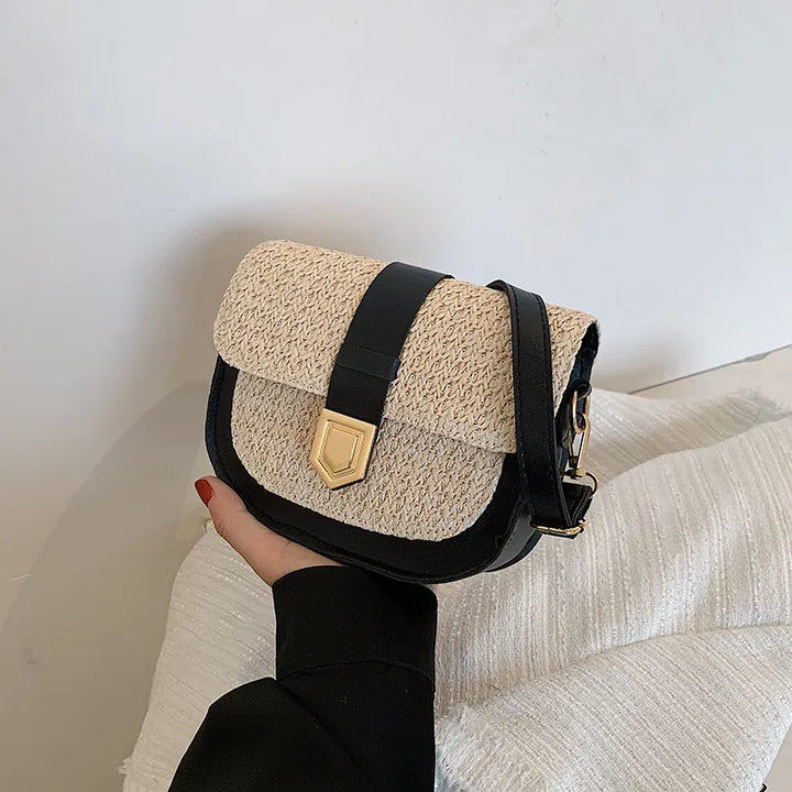 Small Straw Square Bag