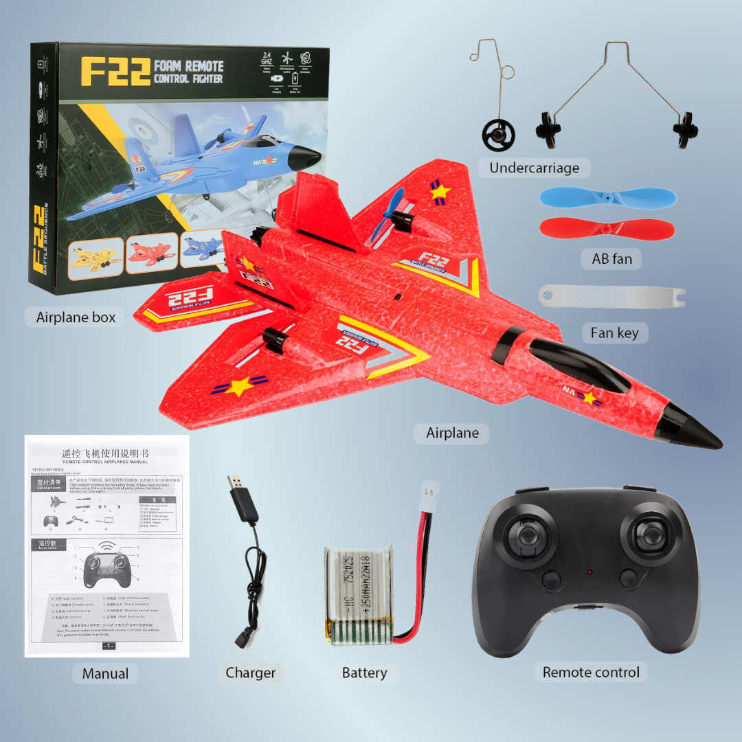 RC F22 Raptor Foam Plane