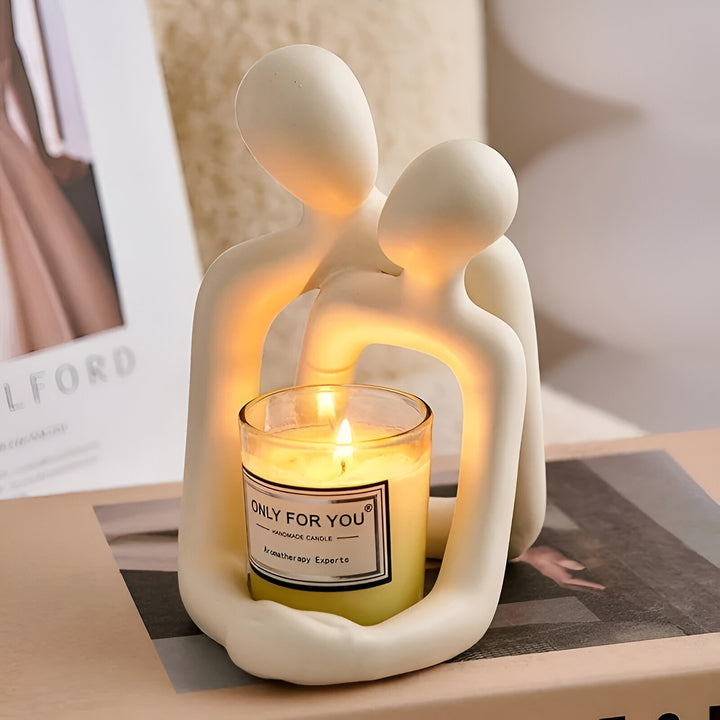 Romantic Couple Resin Statue