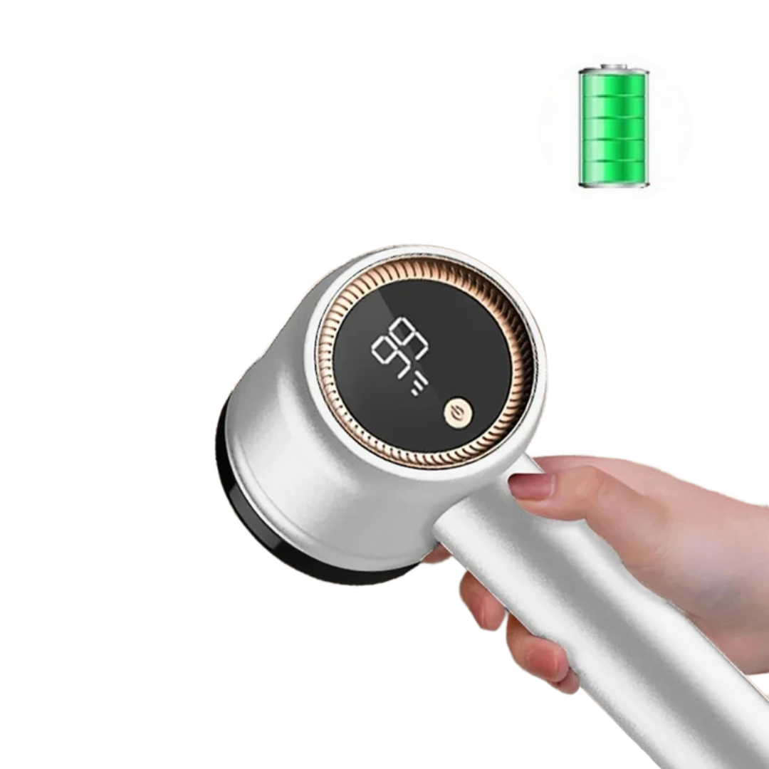 Portable lint & fabric shaver