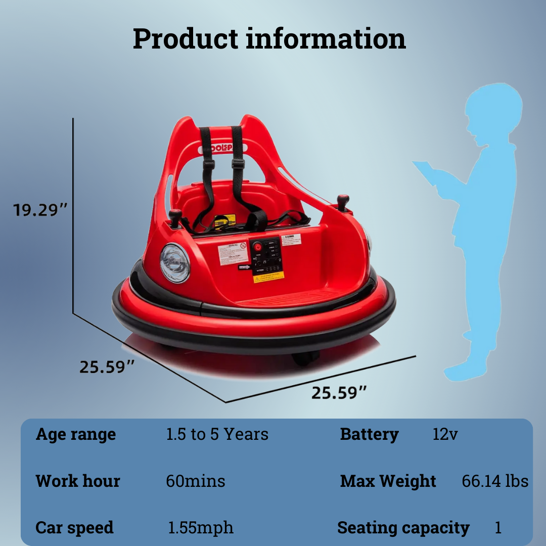 Remote Control Bumper Car