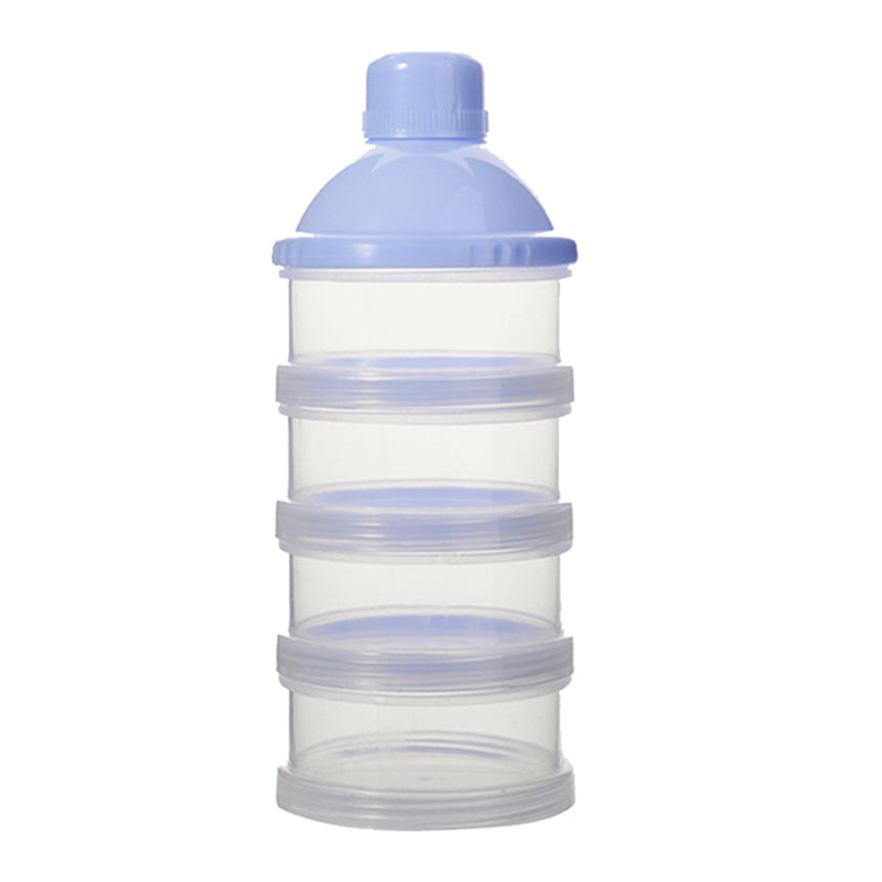 Portable Milk Powder Container - 4-Layer Travel Dispenser