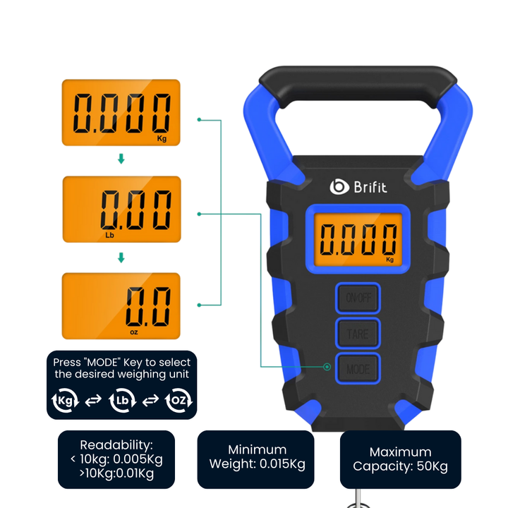 50kg Digital Hanging Scale-SmashingFinds