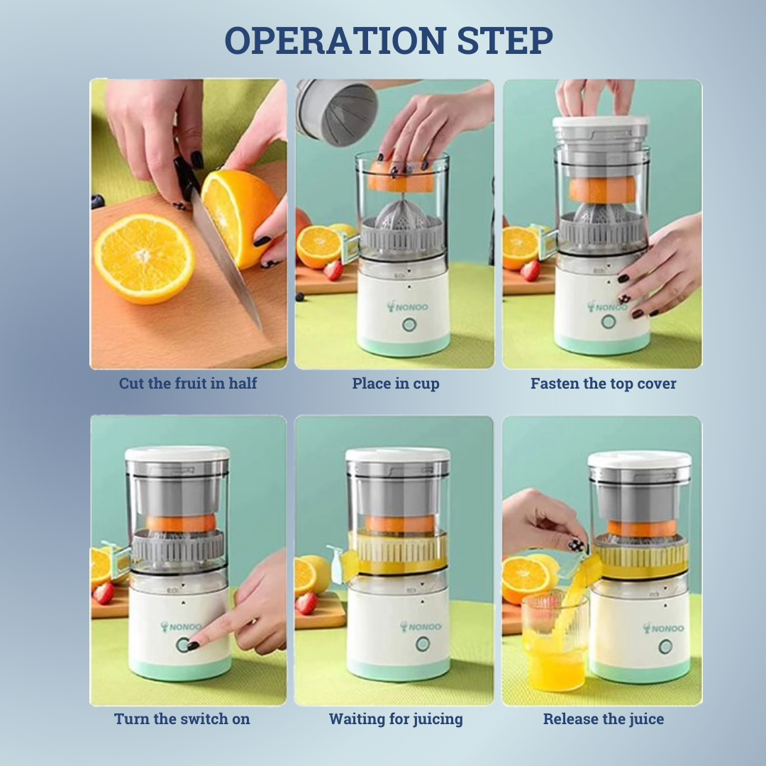 Portable USB Citrus Juicer