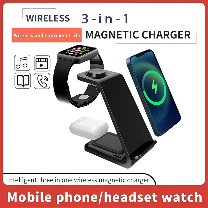 3 in 1 Wireless Charger Stand