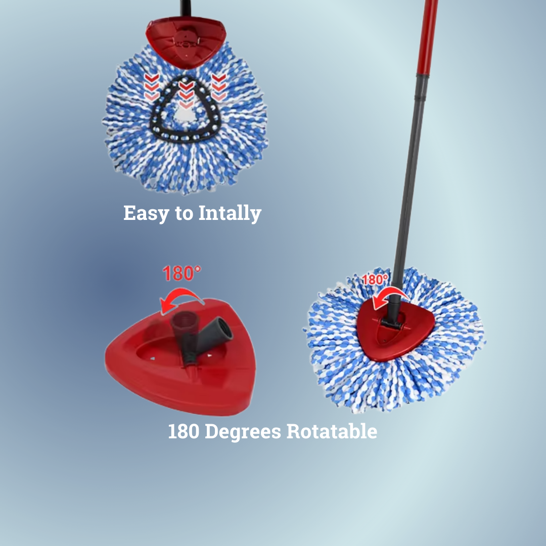 Ergonomic Rotating Mop Set