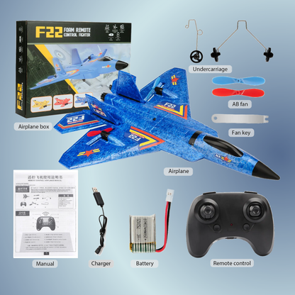 RC F22 Raptor Foam Plane