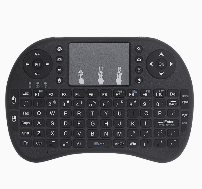 Mini Wireless Keyboard - Backlit & Rechargeable i8