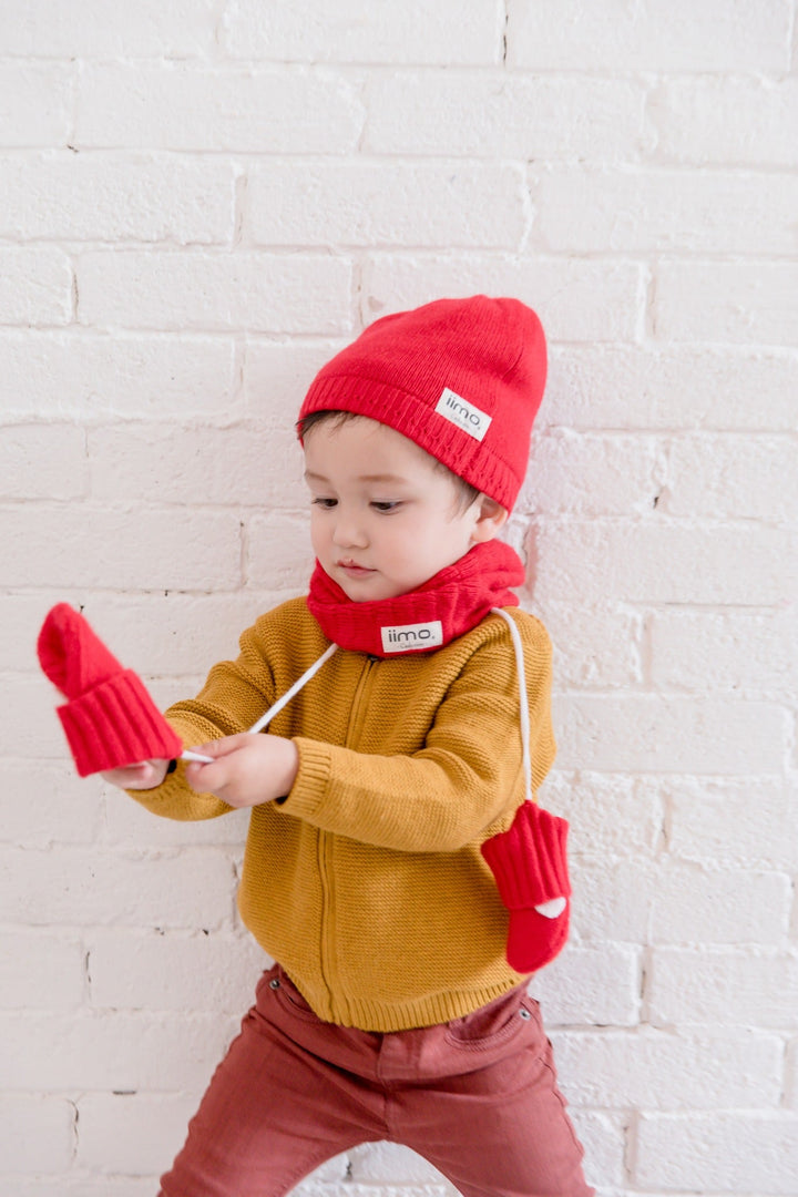 iimo Cashmere Collection - Luxury Baby Winter Knit Set