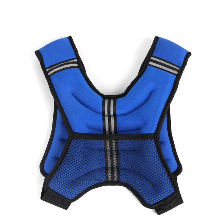 Adjustable Weighted Vest – 5kg & 10kg for Running, Walking, and Strength Training, Neoprene Weight Vest for Men Women, Sweat-Wicking and Lightweight Design