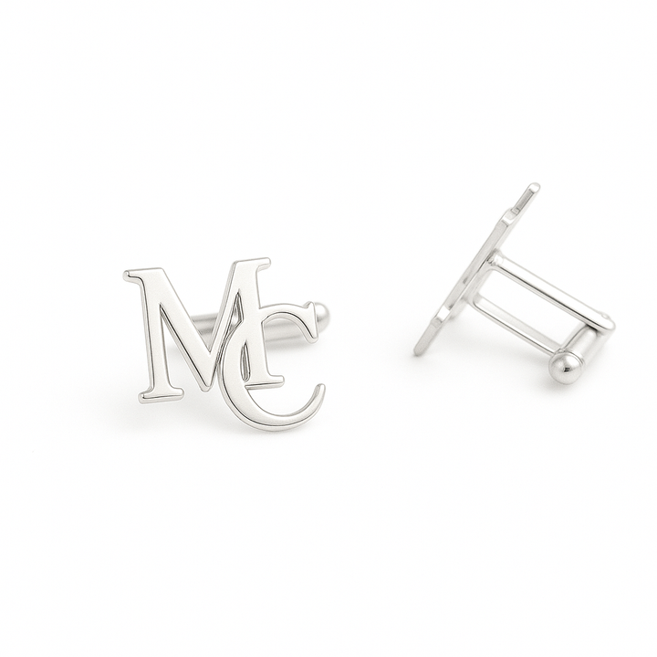 Personalized Initial Cufflinks