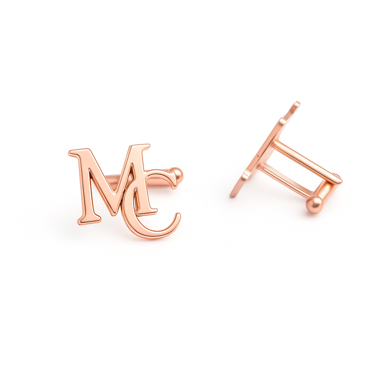 Personalized Initial Cufflinks