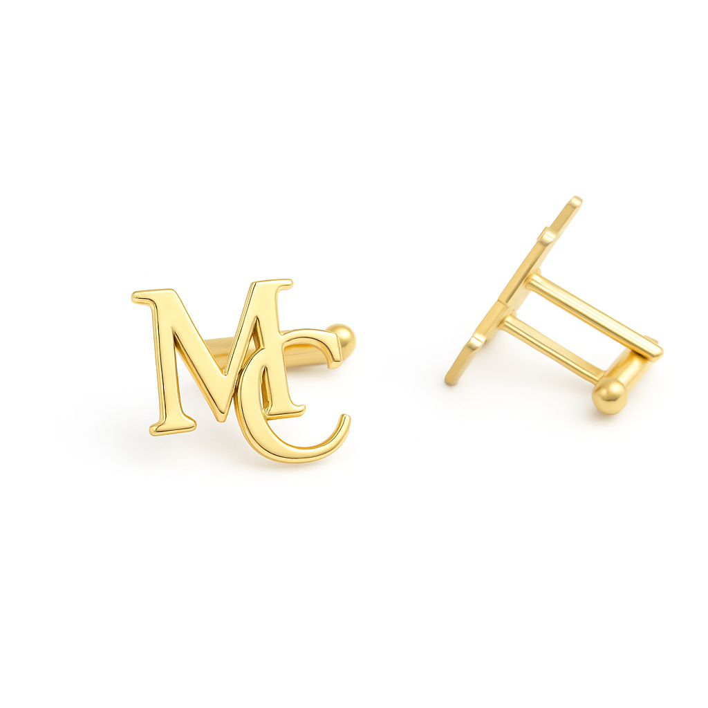 Personalized Initial Cufflinks