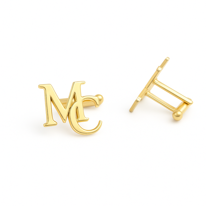 Personalized Initial Cufflinks