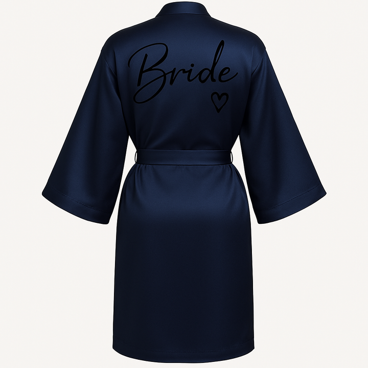 Team Bride Satin Robe