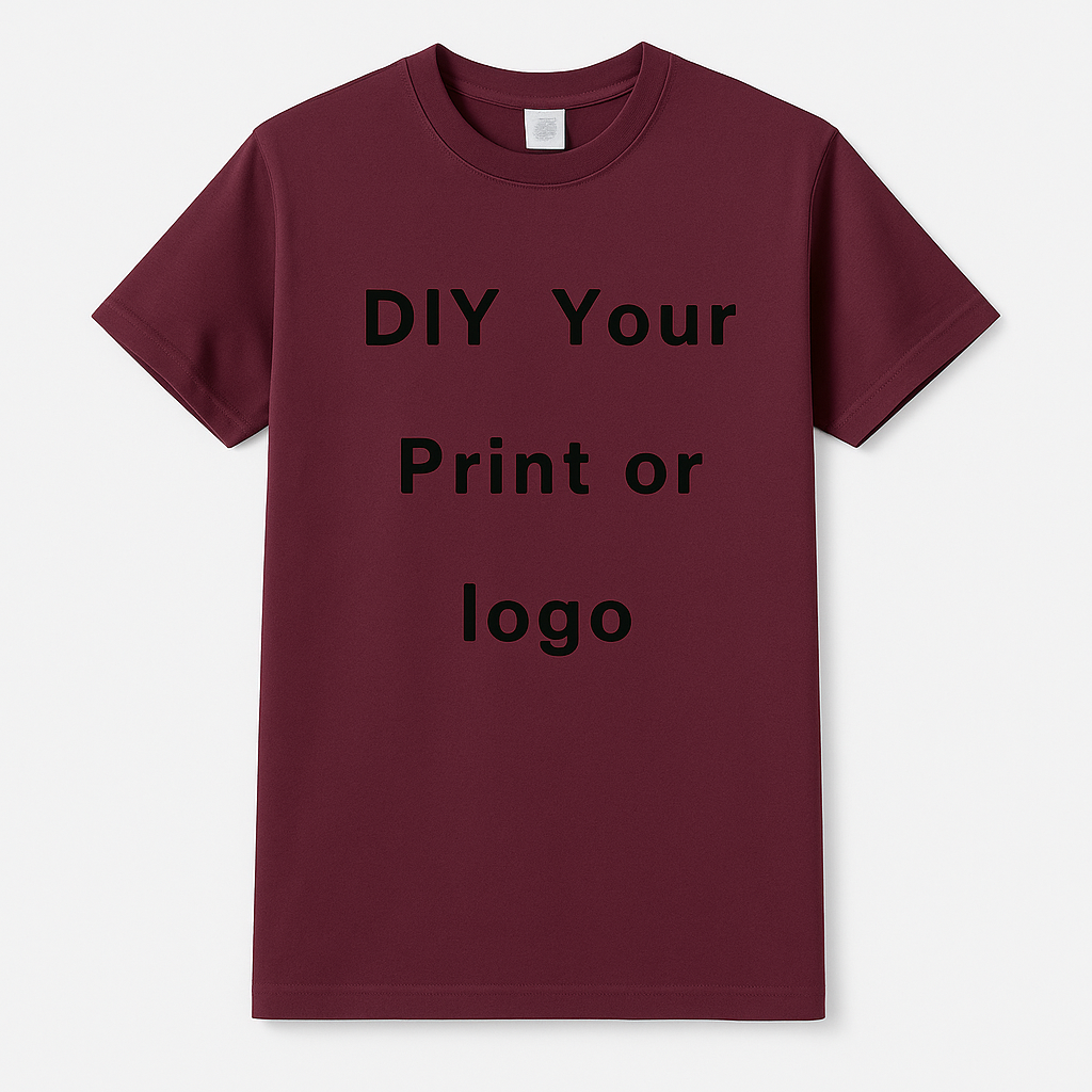Custom Cotton Logo T-Shirt