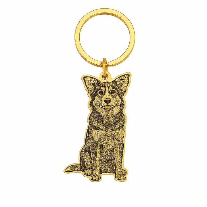 Personalized Pet Keychain