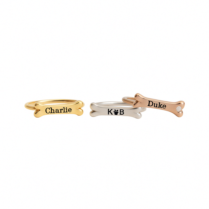 Custom Dog Bone Ring