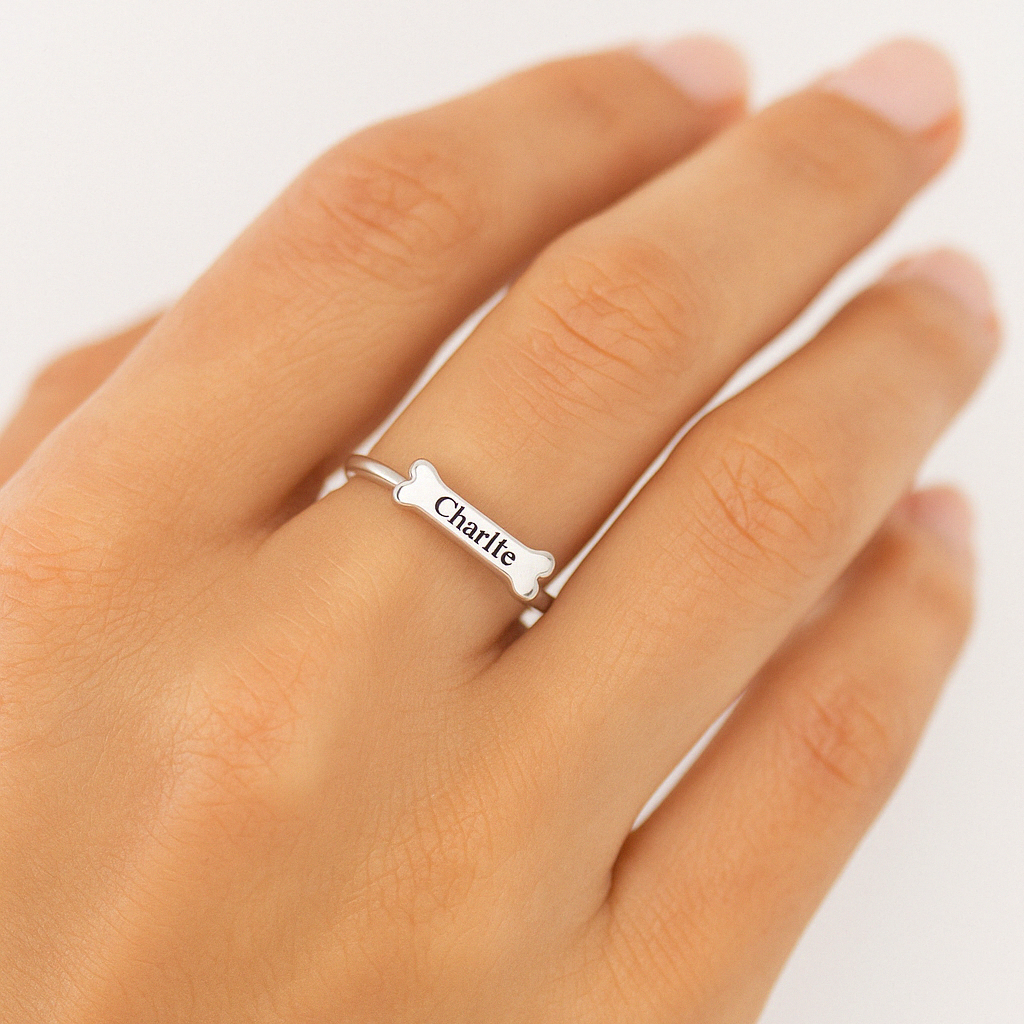 Custom Dog Bone Ring