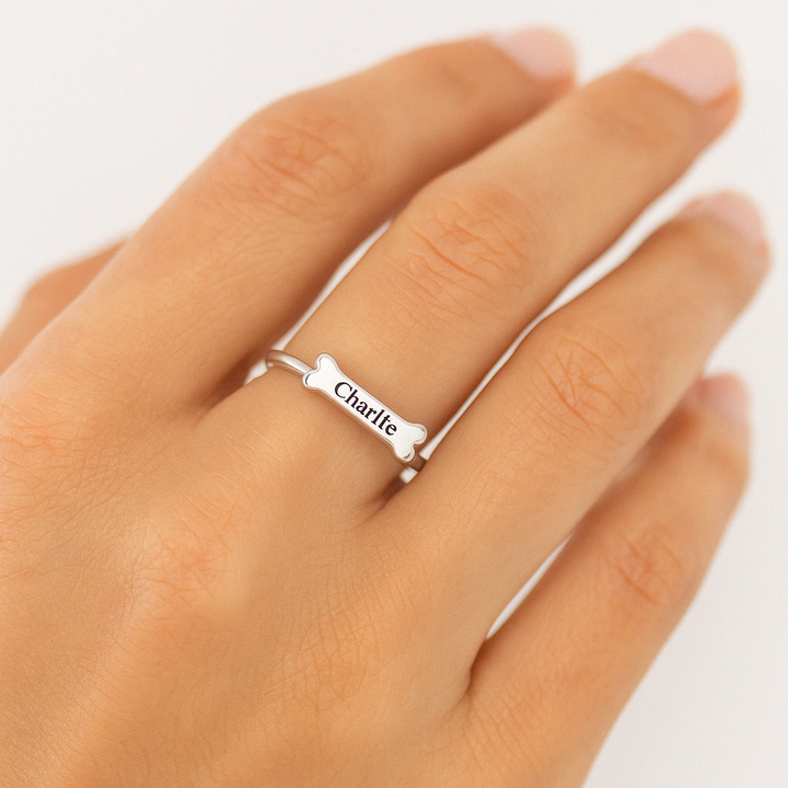 Custom Dog Bone Ring