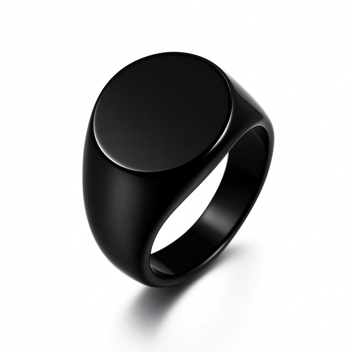 Custom Engraved Men’s Signet Ring