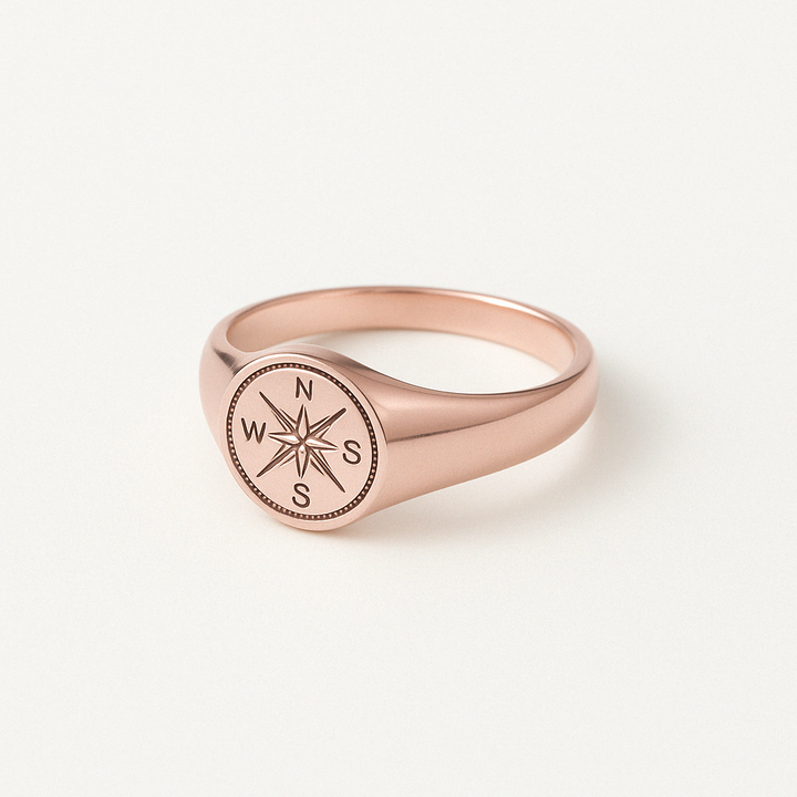 Custom Moon Star Ring