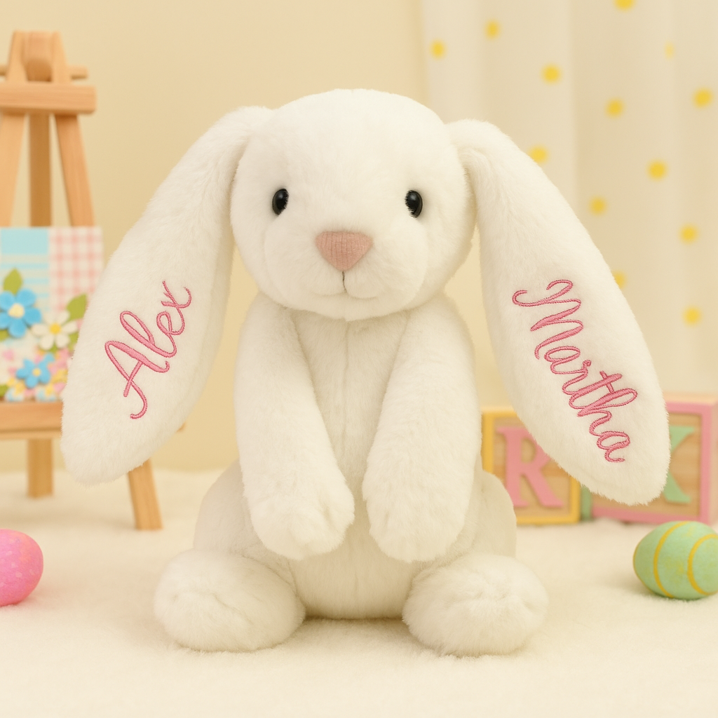 Custom Name Bunny Toy