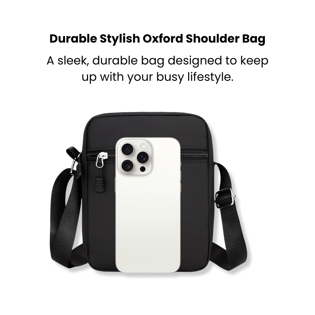Durable Oxford Shoulder Bag Men-SmashingFinds