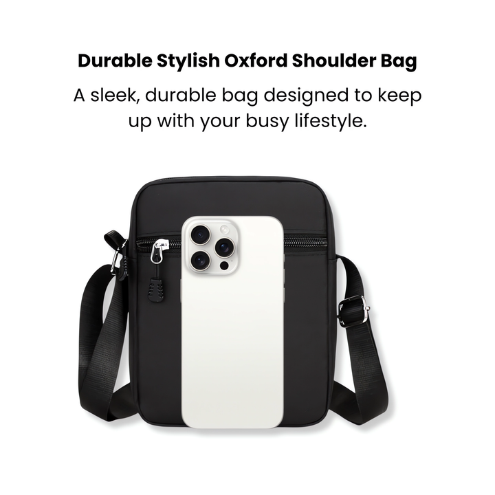 Durable Oxford Shoulder Bag Men-SmashingFinds