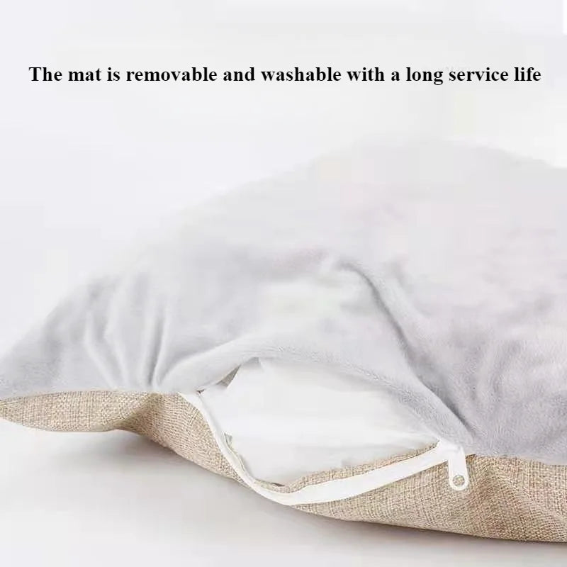 Foldable Cozy Pet Cave-SmashingFinds