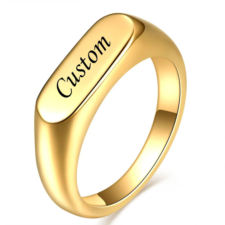 Custom Engraved Rings
