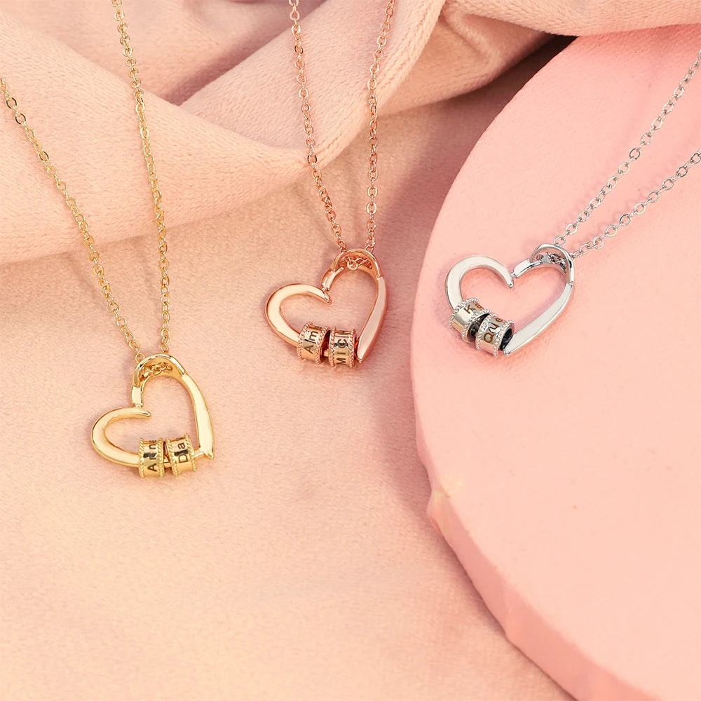 Personalized Heart Name Necklace
