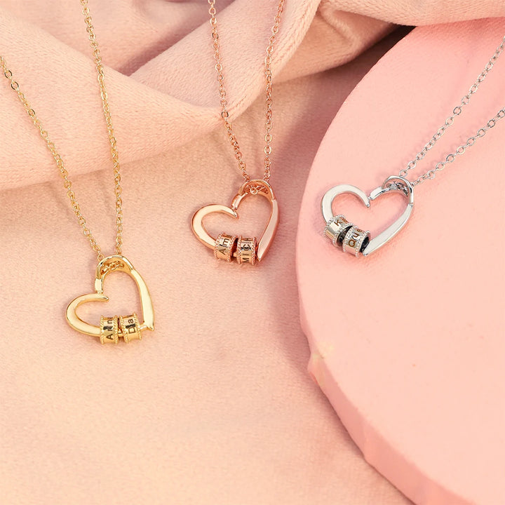 Personalized Heart Name Necklace