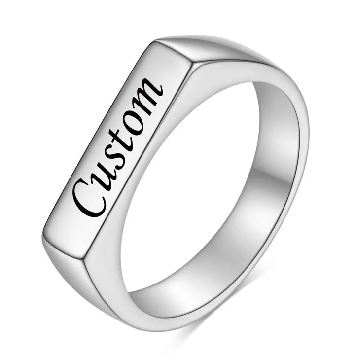 Custom Engraved Rings