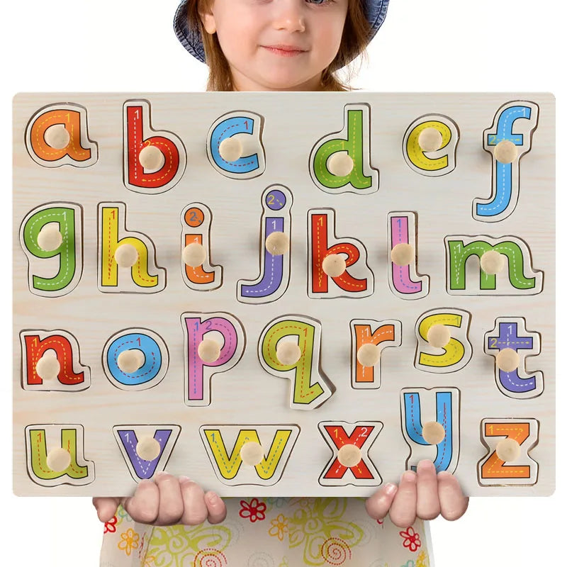Montessori Wooden Puzzle Set