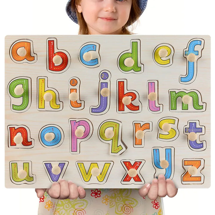 Montessori Wooden Puzzle Set