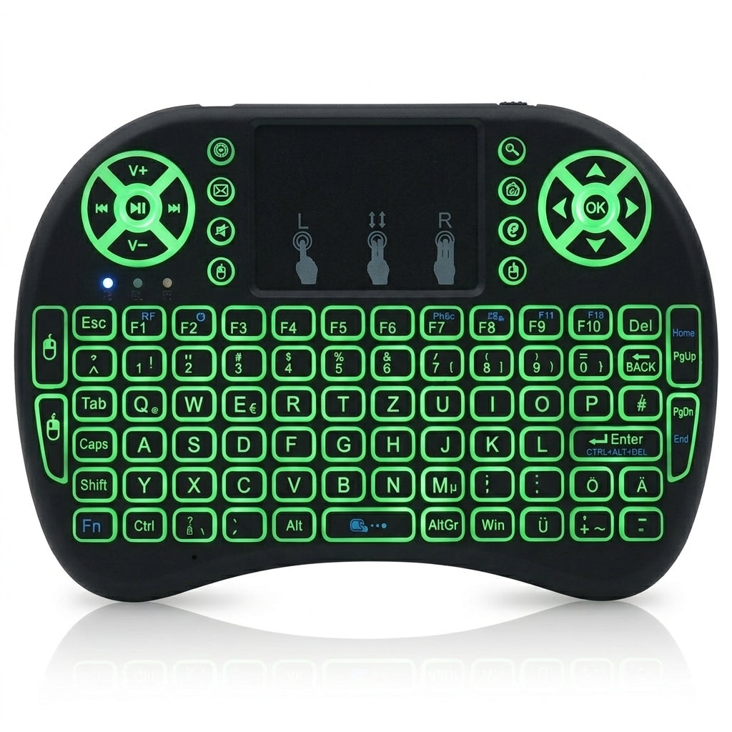 Mini Wireless Keyboard - Backlit & Rechargeable i8