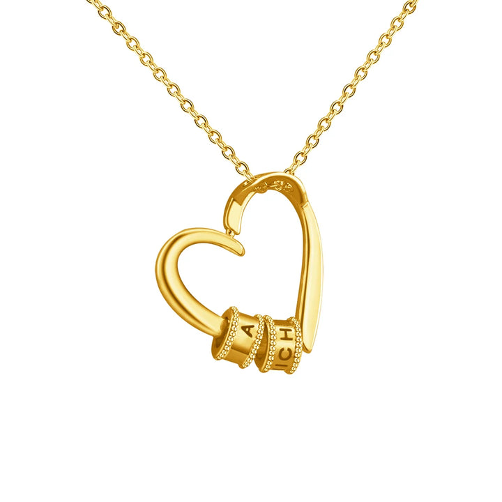 Personalized Heart Name Necklace