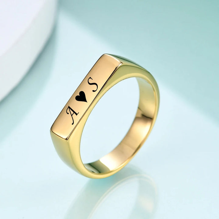 Custom Engraved Rings
