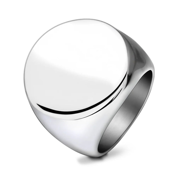 Custom Engraved Men’s Signet Ring