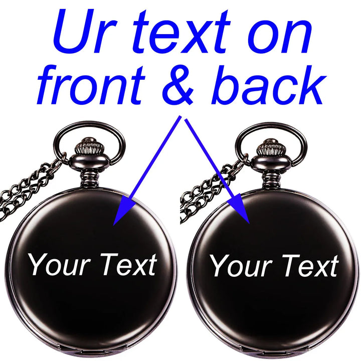 Personalized Engraved Pocket Watch