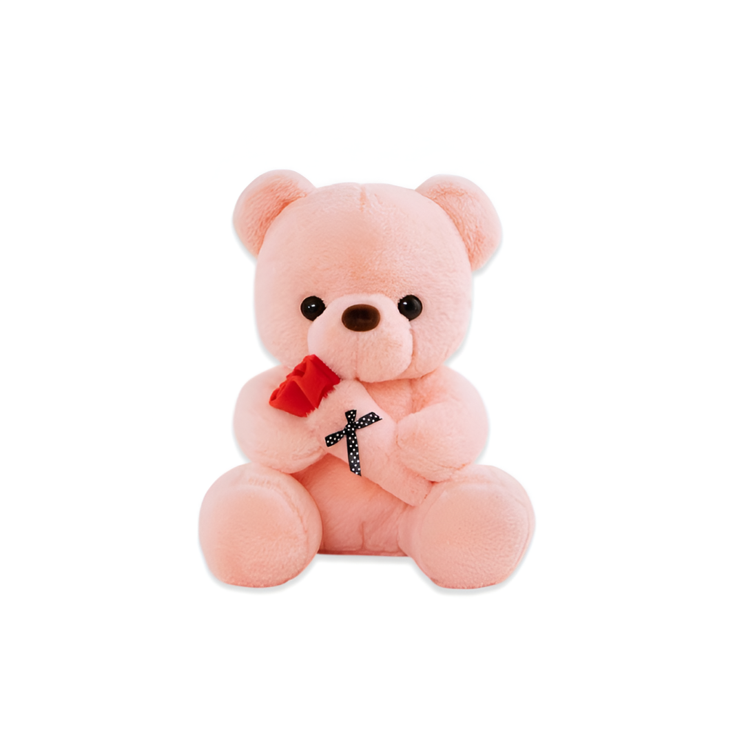 Hugging Rose Teddy Bear-SmashingFinds