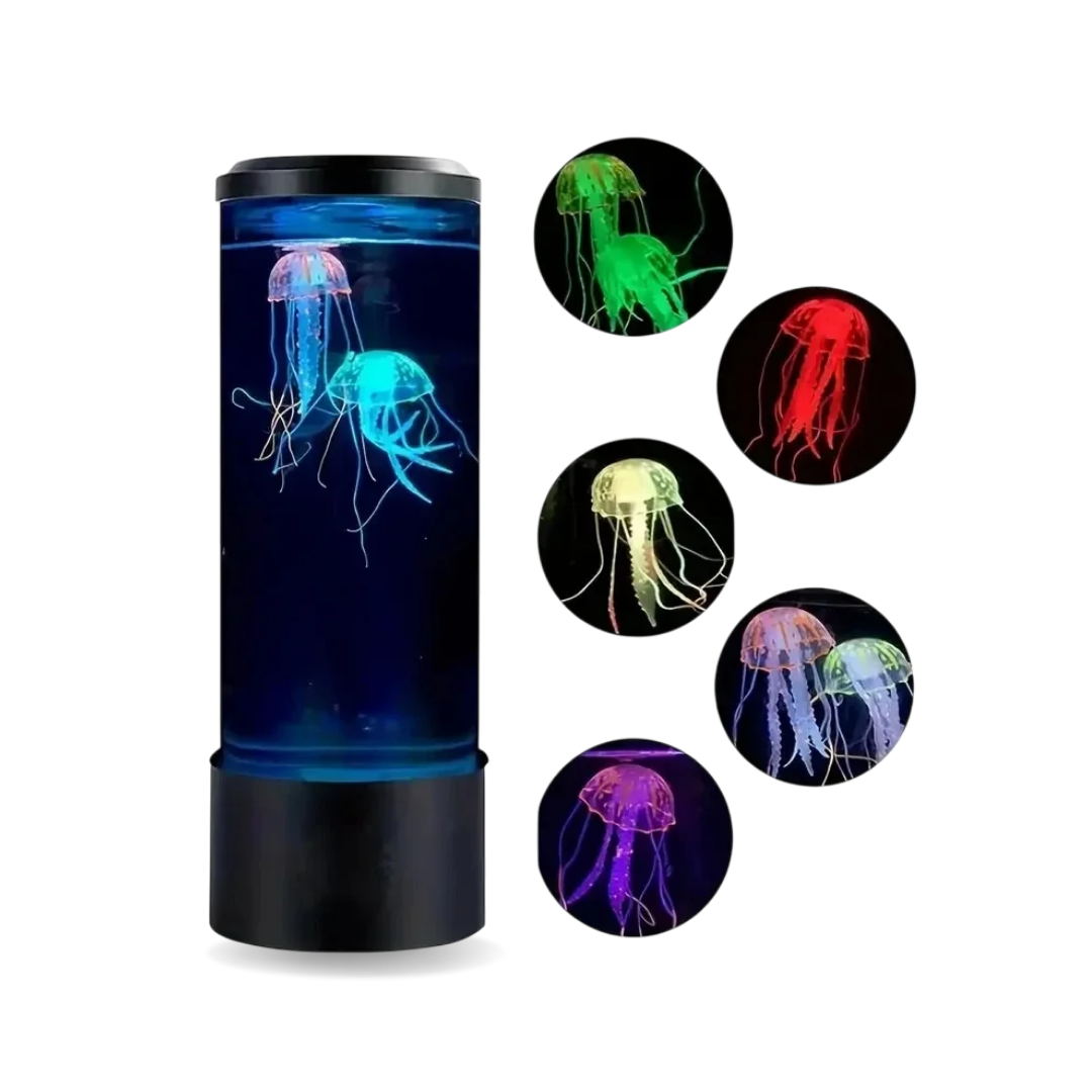 LED Jellyfish Lava Lamp-SmashingFinds