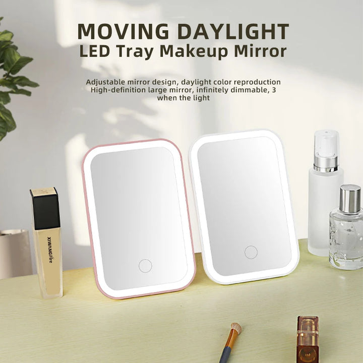 LED Lighted Makeup Mirror-SmashingFinds