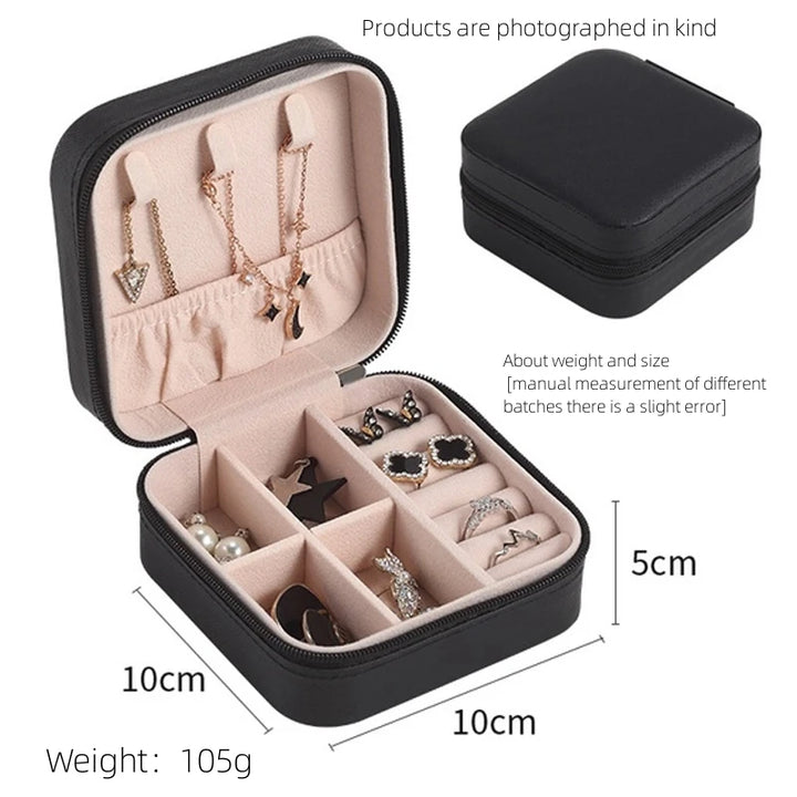 Leather Travel Jewelry Box-SmashingFinds