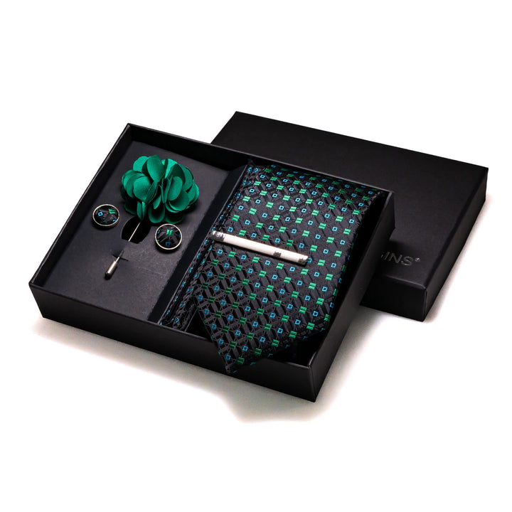 Luxury Green Silk Tie-SmashingFinds