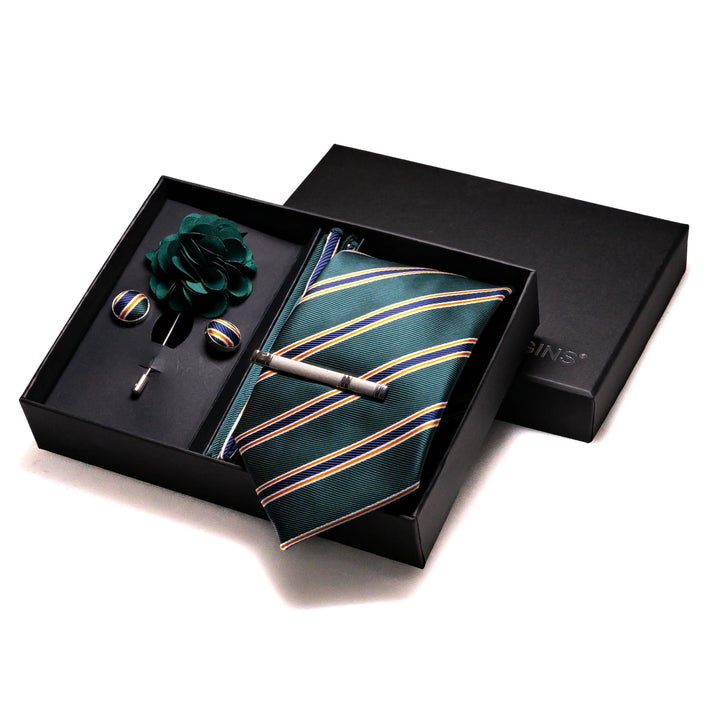 Luxury Green Silk Tie-SmashingFinds