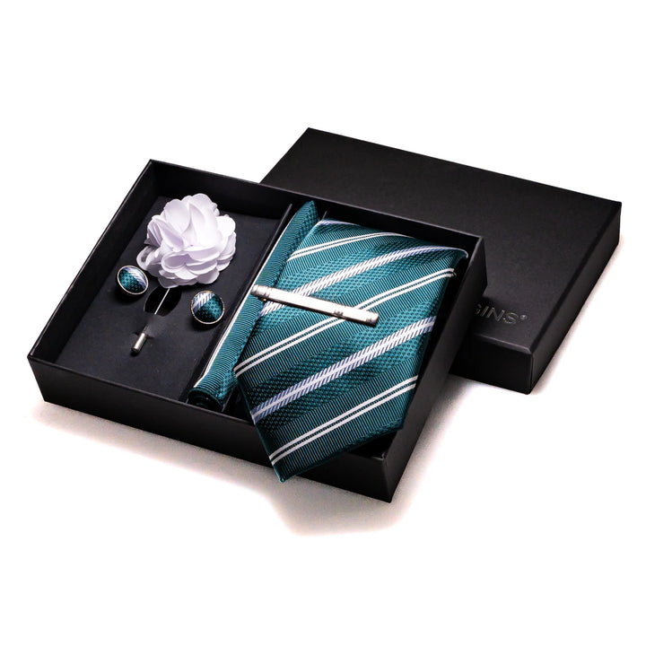 Luxury Green Silk Tie-SmashingFinds