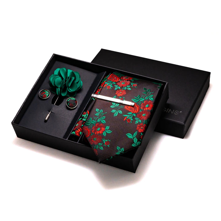 Luxury Green Silk Tie-SmashingFinds