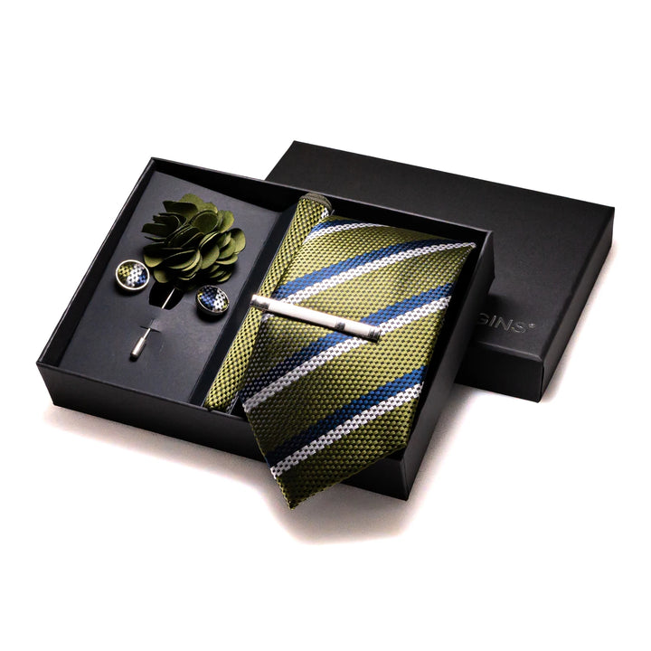 Luxury Green Silk Tie-SmashingFinds